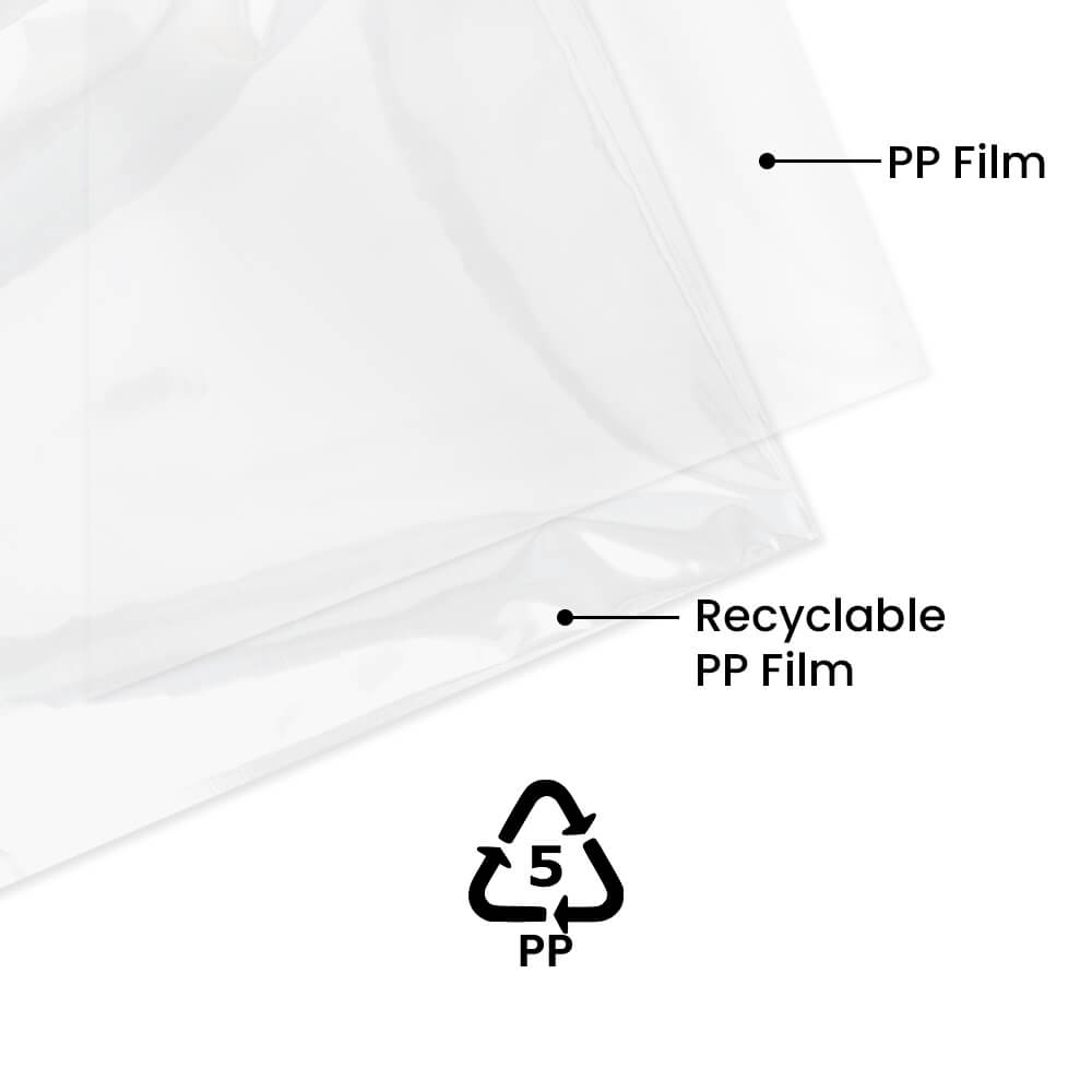 PP Recyclable transperent laminate